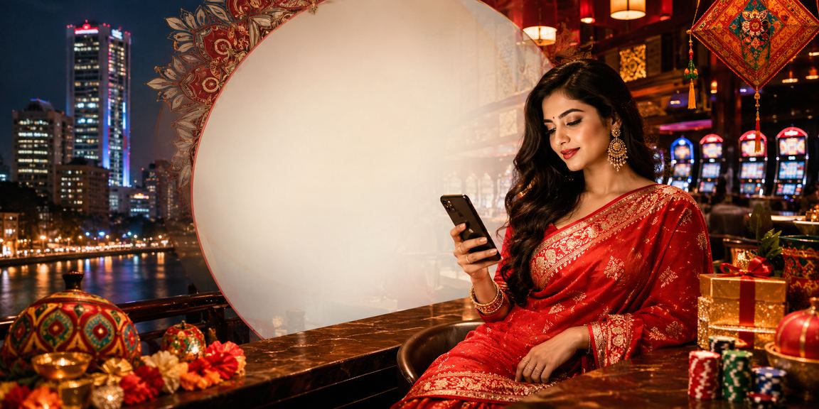ঢাকায় শাড়ি পরা নারী মোবাইলে habaji ক্যাসিনো খেলছেন